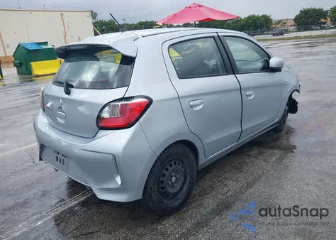 2024 Mitsubishi Mirage Es/Le z USA, uszkodzony, nr VIN ML32AUHJ3RH017208